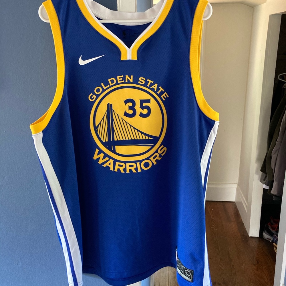Authentic Kevin Durant Golden State Jersey